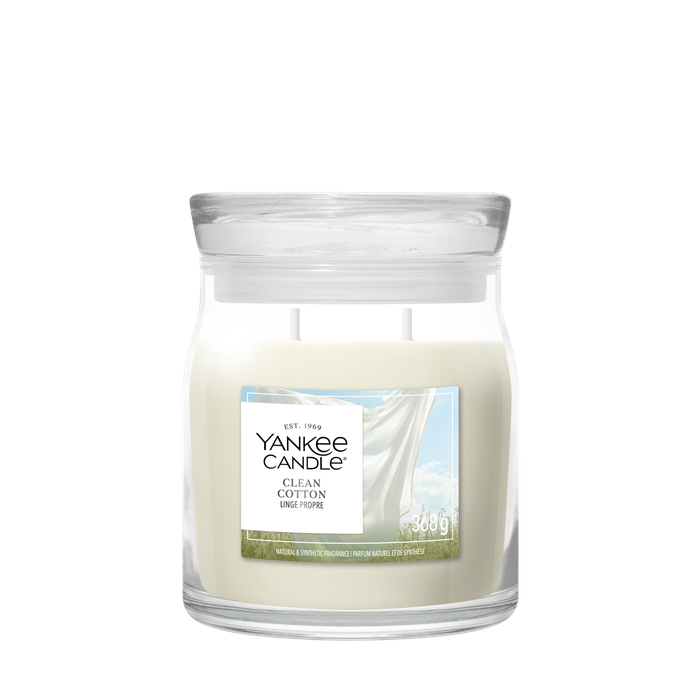 Svíčka střední Clean Cotton
