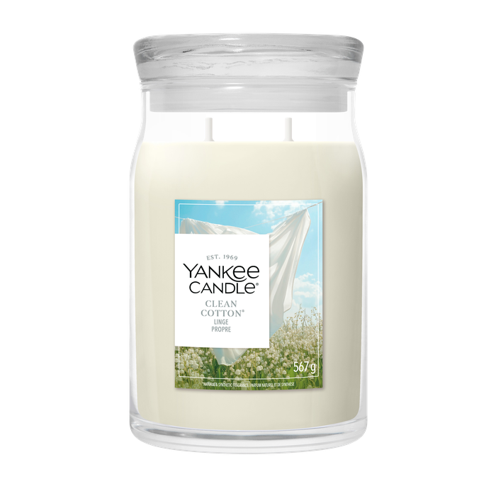 Svíčka velká Clean Cotton