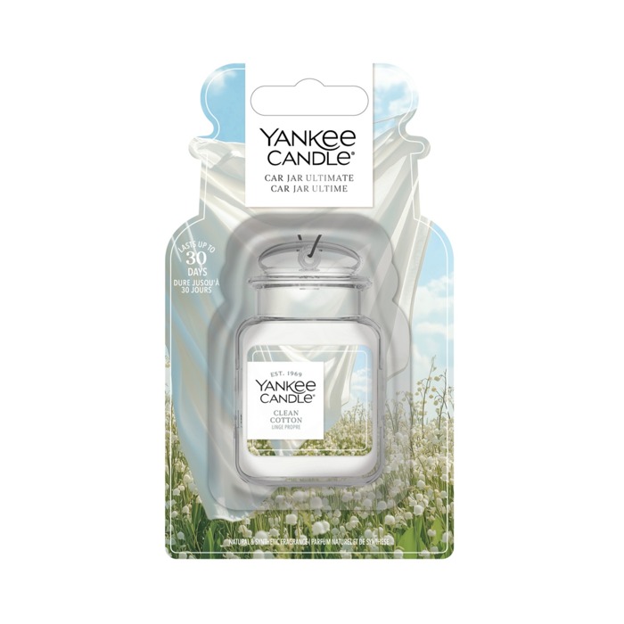 Vůně do auta Car Jar Ultimate Clean Cotton