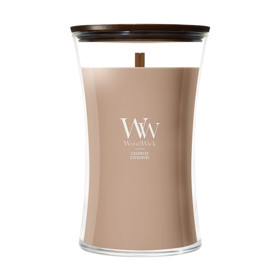 WoodWick velká svíčka Cashmere — Pluswick Innovation