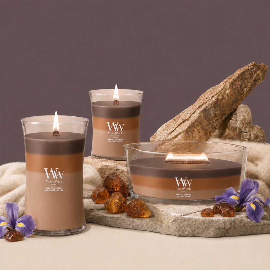 WoodWick Trilogy Radiant Cashmere